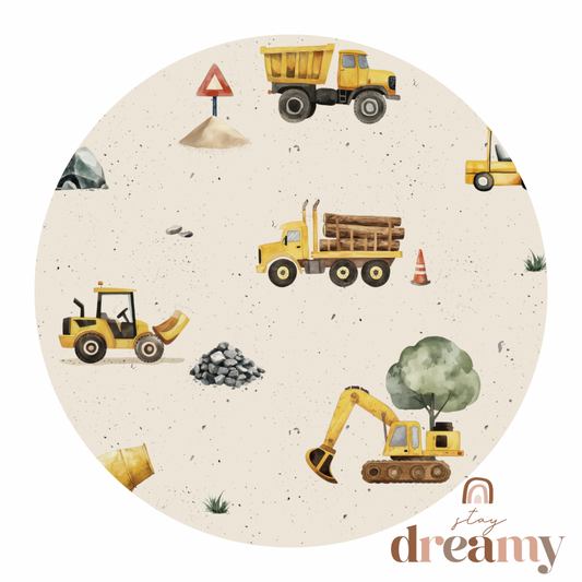 Toddler Pillowcase - Diggers & Movers