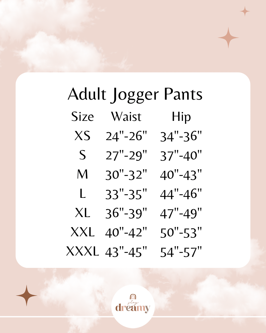 Spice Adult Jogger Style Pj Pants -