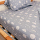 Reach For The Moon Twin Fitted Sheet -