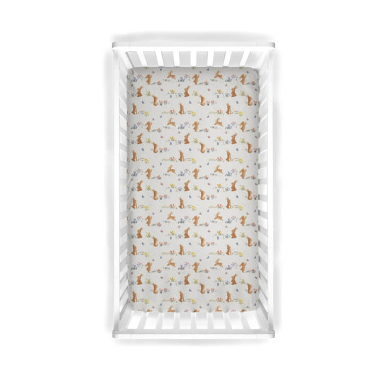 CRIB Fitted Sheet Cuddle Bunny PREORDER