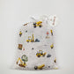 TWIN Fitted Sheet - Diggers & Movers