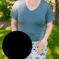Women's T-shirt - Solid Black