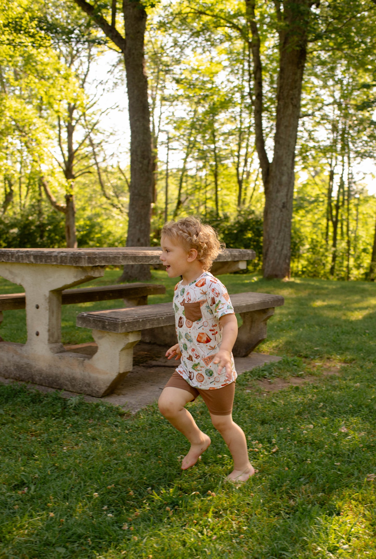 Kids Pocket T-Shirt -Adventure Scout