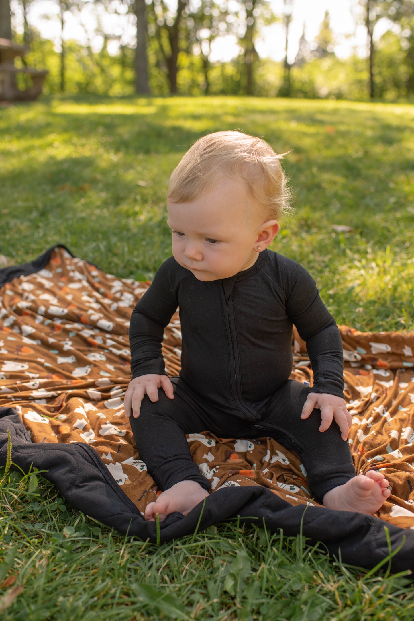 Zippy - Midnight - Solid Black
