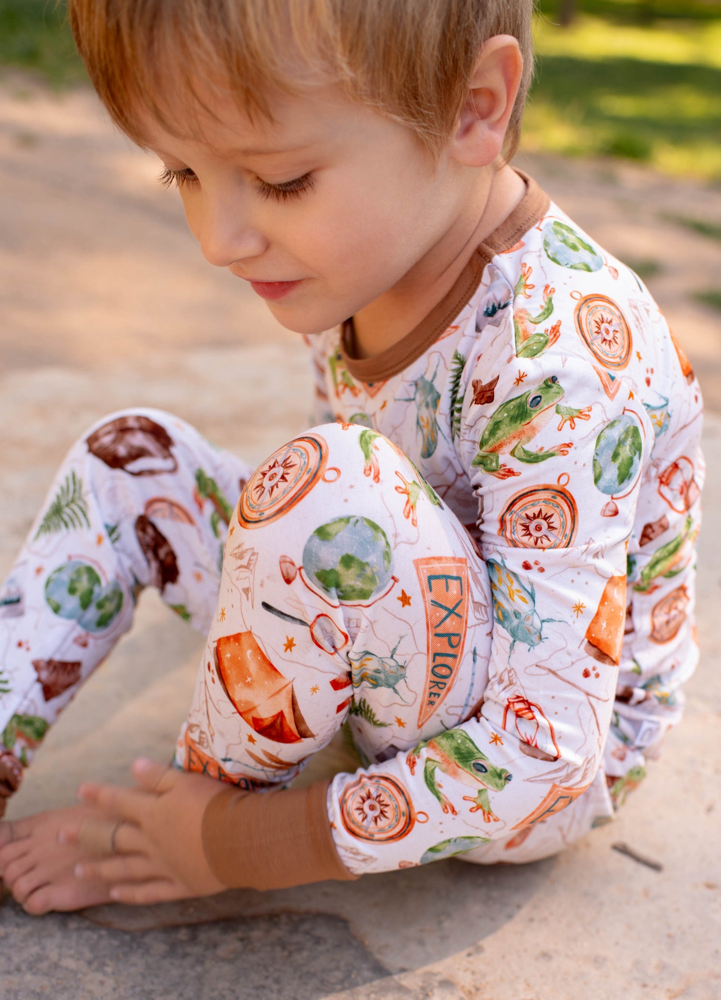Kids Two Piece Pjs - Adventure Scout