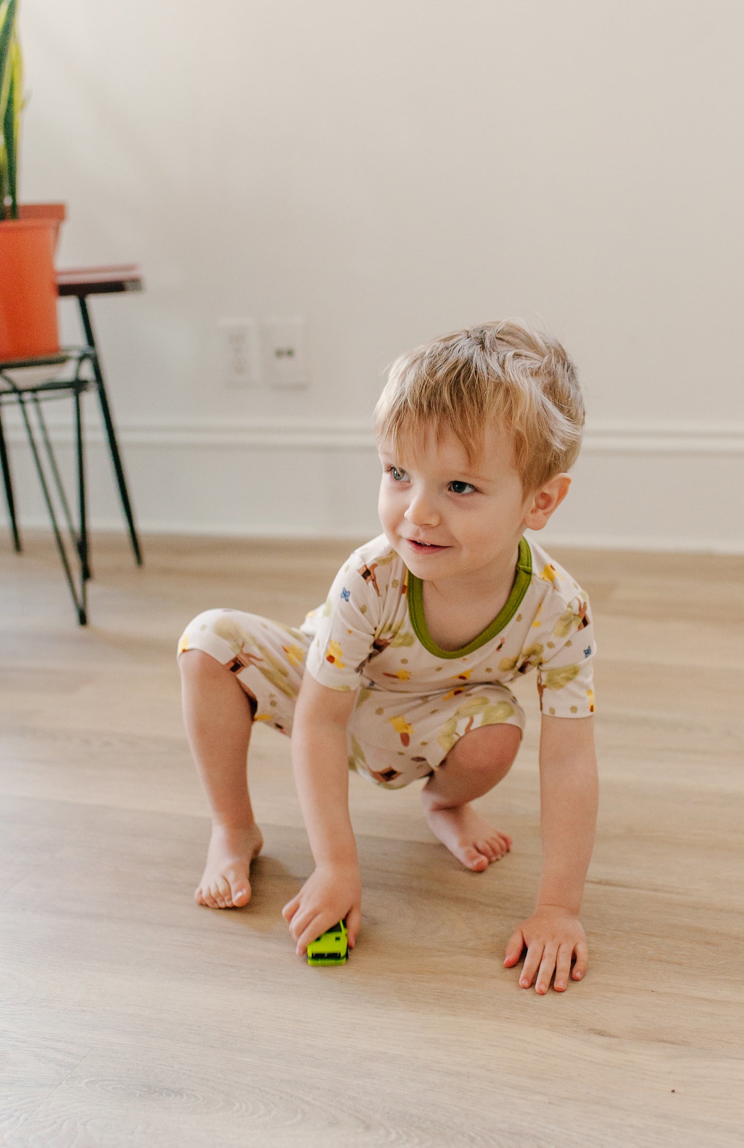 Rumbly Tumbly (Winnie The Pooh) Bamboo Shorts and T-Shirt Pj Set