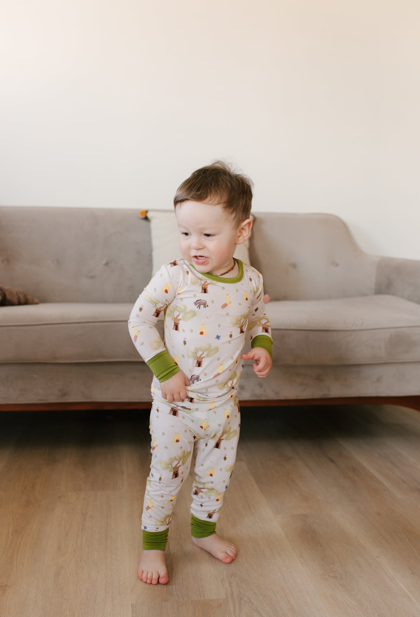 Rumbly Tumbly (Winnie The Pooh) Bamboo Long Sleeve Set