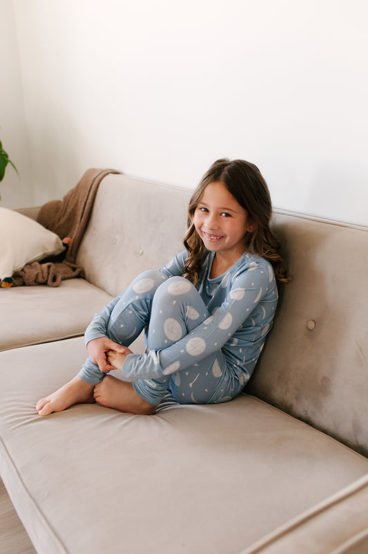 Reach For The Moon Bamboo Long Sleeve PJ Set