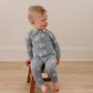 Reach For The Moon Bamboo Zippy Romper