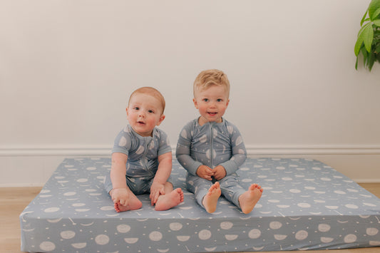 Reach For The Moon Bamboo Crib Sheet - PREORDER