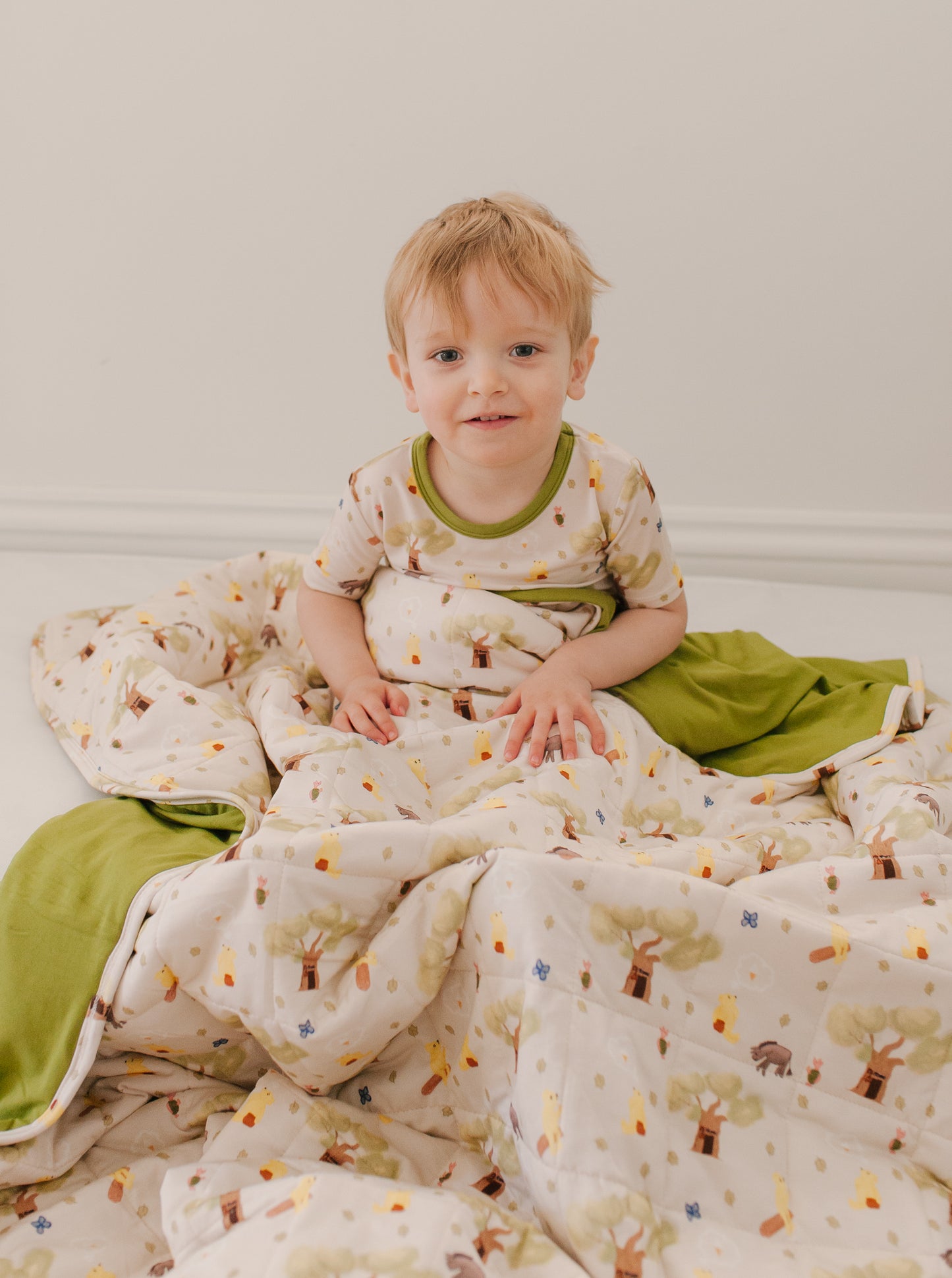 Rumbly Tumbly (Winnie The Pooh) Toddler Blanket