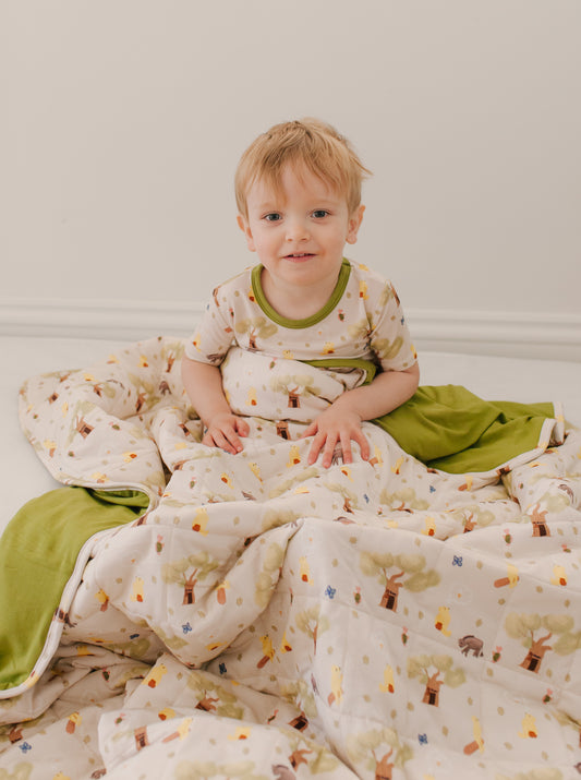 Rumbly Tumbly (Winnie The Pooh) Toddler Blanket