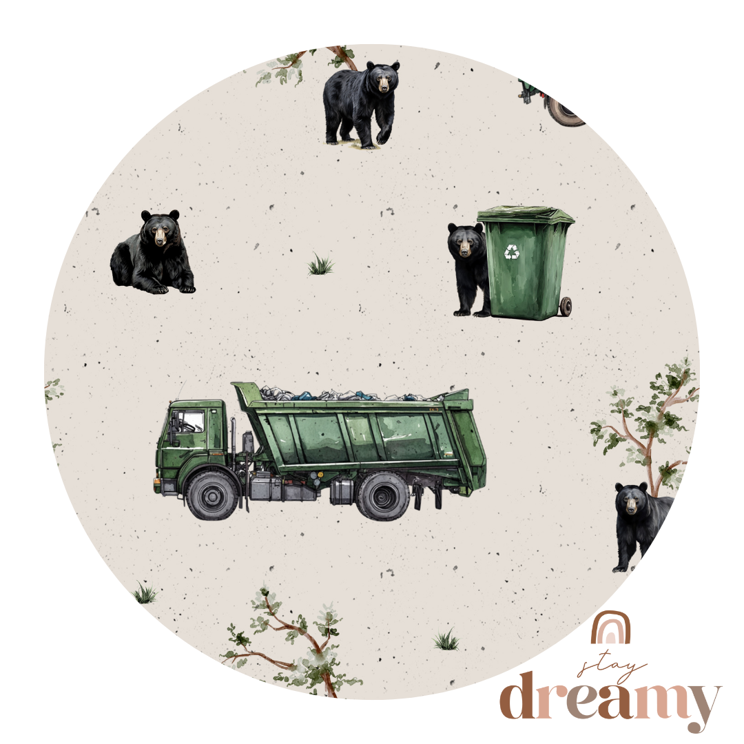 Standard Pillowcase - Trash Trucks