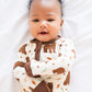 Bamboo Zippy Romper - Beary Dreamy