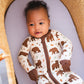 Bamboo Zippy Romper - Beary Dreamy