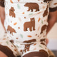 Beary Dreamy Bamboo Shorty Set