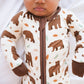 Bamboo Zippy Romper - Beary Dreamy