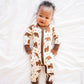 Bamboo Zippy Romper - Beary Dreamy